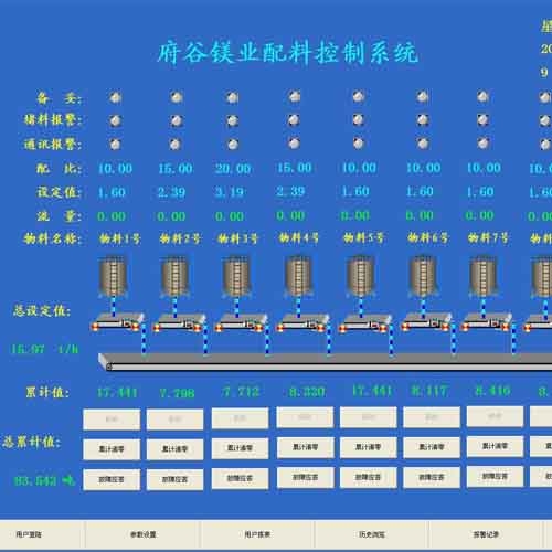 雞西稱重配料系統(tǒng)